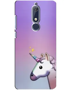 Чохол для Nokia 5.1 (2018) з картинкою «Єдиноріг градієнт» Чохол для Nokia 5.1 (2018) з картинкою «Єдиноріг градієнт»