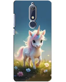 Чохол для Nokia 5.1 (2018) з картинкою «Єдиноріг на галявині» Чохол для Nokia 5.1 (2018) з картинкою «Єдиноріг на галявині»