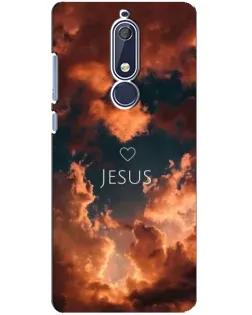 Чохол для Nokia 5.1 (2018) з картинкою «Сяйво Імені Jesus»