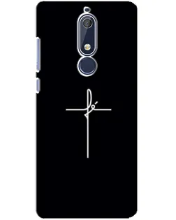 Чохол для Nokia 5.1 (2018) з картинкою «Тонкий хрест»
