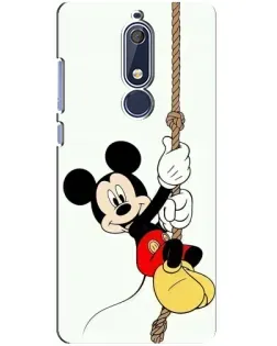 Чохол для Nokia 5.1 (2018) з картинкою «Mickey на канаті»