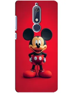 Чехол для Nokia 5.1 (2018) с картинкой «Mickey в полный рост»