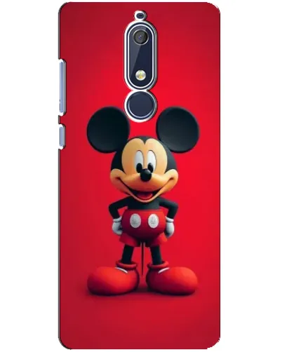 Чехол для Nokia 5.1 (2018) с картинкой «Mickey в полный рост»