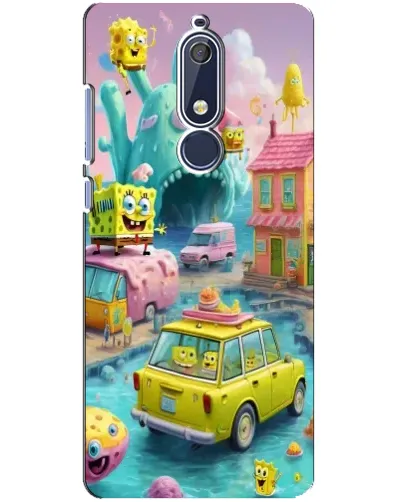 Чохол для Nokia 5.1 (2018) з картинкою «Монстр-трак пригоди»