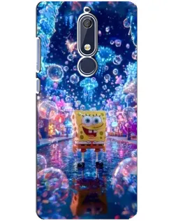 Чохол для Nokia 5.1 (2018) з картинкою «Неоновий океан»