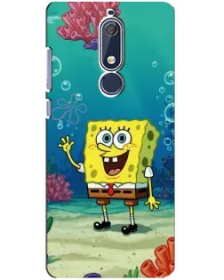 Чохол для Nokia 5.1 (2018) з картинкою «Підводний привіт»
