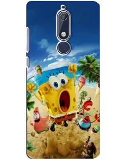 Чохол для Nokia 5.1 (2018) з картинкою «Розваги на пляжі»