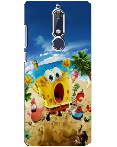 Чохол для Nokia 5.1 (2018) з картинкою «Розваги на пляжі»