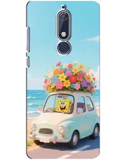 Чохол для Nokia 5.1 (2018) з картинкою «Автомобільна подорож»
