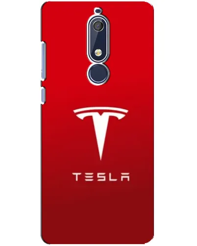 Чохол для Nokia 5.1 (2018) з картинкою «Tesla Red Classic» Чохол для Nokia 5.1 (2018) з картинкою «Tesla Red Classic»