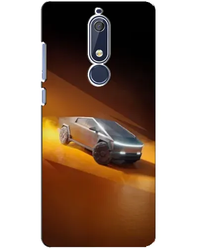 Чохол для Nokia 5.1 (2018) з картинкою «Cybertruck у пустелі» Чохол для Nokia 5.1 (2018) з картинкою «Cybertruck у пустелі»