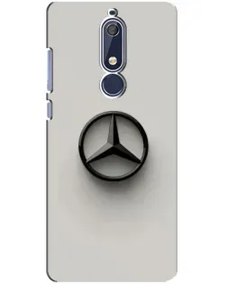 Чехол для Nokia 5.1 (2018) с картинкой «Mercedes Maybach стиль»