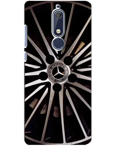 Чехол для Nokia 5.1 (2018) с картинкой «Диск Mercedes»