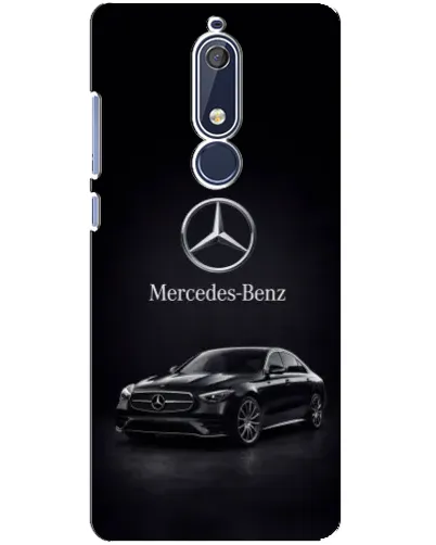 Чехол для Nokia 5.1 (2018) с картинкой «Mercedes — решетка радиатора»