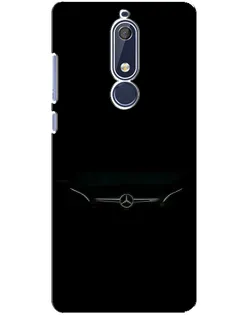 Чехол для Nokia 5.1 (2018) с картинкой «Mercedes Stealth Look»