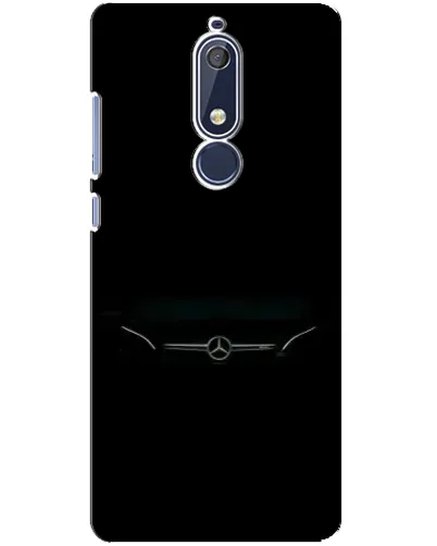 Чехол для Nokia 5.1 (2018) с картинкой «Mercedes Stealth Look»