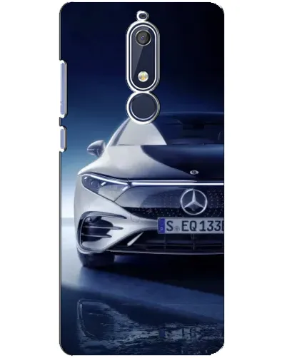 Чехол для Nokia 5.1 (2018) с картинкой «Mercedes EQ — будущее»