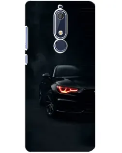 Чехол для Nokia 5.1 (2018) с картинкой «Audi — хищный взгляд»