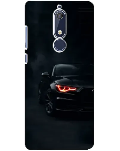 Чехол для Nokia 5.1 (2018) с картинкой «Audi — хищный взгляд»