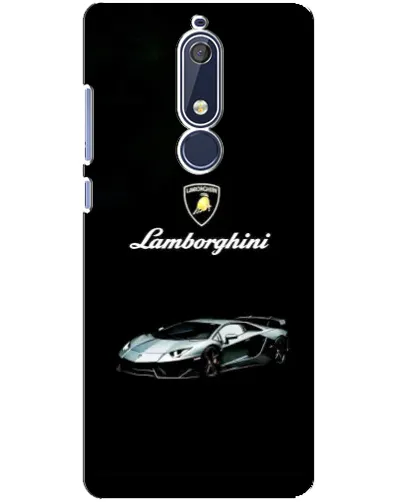 Чехол для Nokia 5.1 (2018) с картинкой «Логотип Lamborghini классика» Чехол для Nokia 5.1 (2018) с картинкой «Логотип Lamborghini классика»