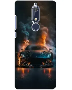 Чохол для Nokia 5.1 (2018) з картинкою «Lamborghini димна естетика» Чохол для Nokia 5.1 (2018) з картинкою «Lamborghini димна естетика»