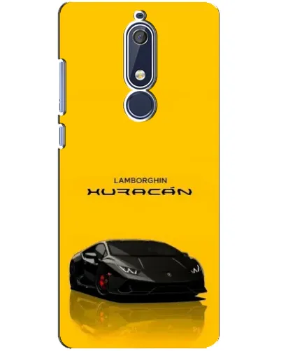 Чехол для Nokia 5.1 (2018) с картинкой «Lamborghini Huracan черный» Чехол для Nokia 5.1 (2018) с картинкой «Lamborghini Huracan черный»