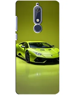 Чохол для Nokia 5.1 (2018) з картинкою «Салатовий Lamborghini Huracan» Чохол для Nokia 5.1 (2018) з картинкою «Салатовий Lamborghini Huracan»
