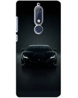 Чохол для Nokia 5.1 (2018) з картинкою «Чорний Lamborghini Aventador» Чохол для Nokia 5.1 (2018) з картинкою «Чорний Lamborghini Aventador»