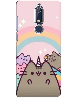 Чохол для Nokia 5.1 (2018) з картинкою «Єдиноріг Pusheen» Чохол для Nokia 5.1 (2018) з картинкою «Єдиноріг Pusheen»