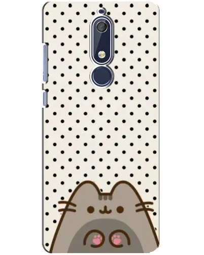 Чохол для Nokia 5.1 (2018) з картинкою «Пушин у цяточку»