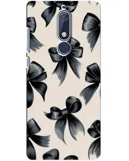 Чохол для Nokia 5.1 (2018) з картинкою «Банти Coquette»