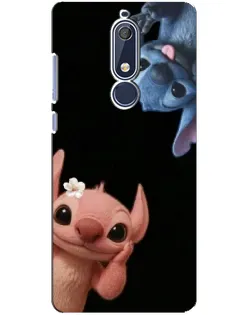 Чехол для Nokia 5.1 (2018) с картинкой «Фиолетовый туман роз»