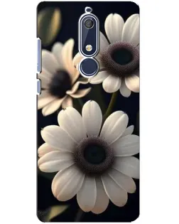 Чохол для Nokia 5.1 (2018) з картинкою «Білі маргаритки макро» Чохол для Nokia 5.1 (2018) з картинкою «Білі маргаритки макро»