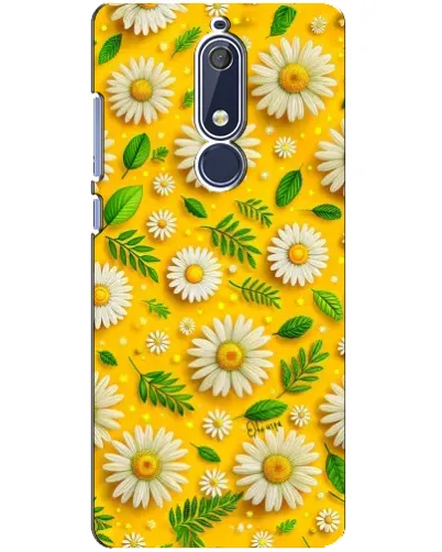 Чохол для Nokia 5.1 (2018) з картинкою «Ромашкове сонце»