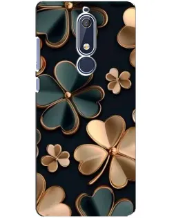 Чохол для Nokia 5.1 (2018) з картинкою «Конюшина в золоті» Чохол для Nokia 5.1 (2018) з картинкою «Конюшина в золоті»