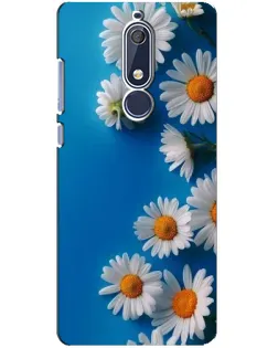 Чохол для Nokia 5.1 (2018) з картинкою «Білосніжні маргаритки» Чохол для Nokia 5.1 (2018) з картинкою «Білосніжні маргаритки»