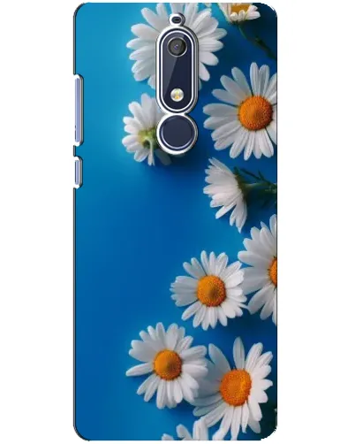 Чохол для Nokia 5.1 (2018) з картинкою «Білосніжні маргаритки»