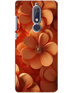 Чохол для Nokia 5.1 (2018) з картинкою «Помаранчева макро квітка» Чохол для Nokia 5.1 (2018) з картинкою «Помаранчева макро квітка»