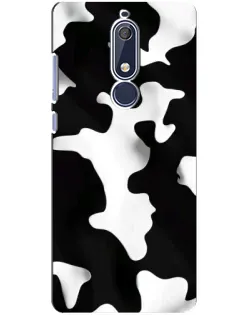 Чохол для Nokia 5.1 (2018) з картинкою «Чорно-біла пляма»