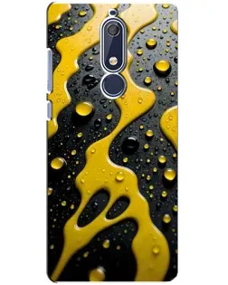 Чохол для Nokia 5.1 (2018) з картинкою «Рідке жовте золото»