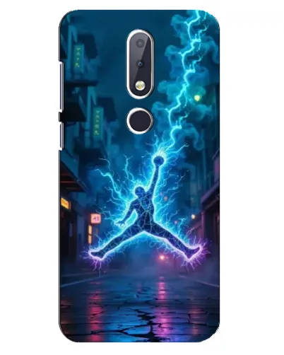 Чехол для Nokia 6.1 Plus с картинкой «Jordan Gold Jumpman» Чехол для Nokia 6.1 Plus с картинкой «Jordan Gold Jumpman»