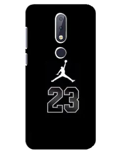 Чехол для Nokia 6.1 Plus с картинкой «Jordan Flight 23»