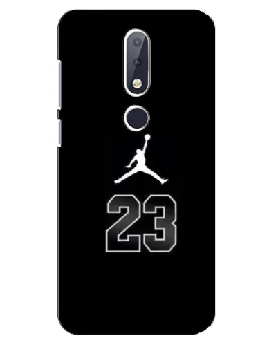 Чехол для Nokia 6.1 Plus с картинкой «Jordan Flight 23» Чехол для Nokia 6.1 Plus с картинкой «Jordan Flight 23»