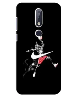 Чехол для Nokia 6.1 Plus с картинкой «Jordan Jumpman»
