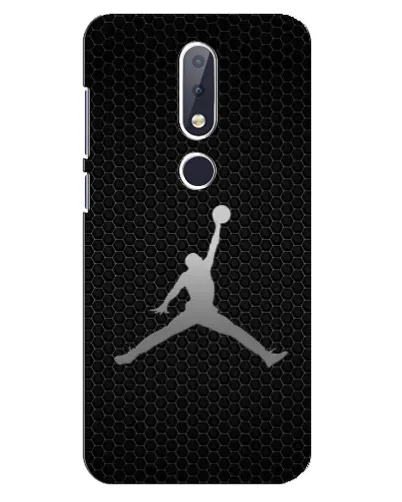 Чехол для Nokia 6.1 Plus с картинкой «Jordan Dark Carbon» Чехол для Nokia 6.1 Plus с картинкой «Jordan Dark Carbon»