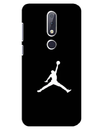 Чехол для Nokia 6.1 Plus с картинкой «Jordan Silhouette» Чехол для Nokia 6.1 Plus с картинкой «Jordan Silhouette»