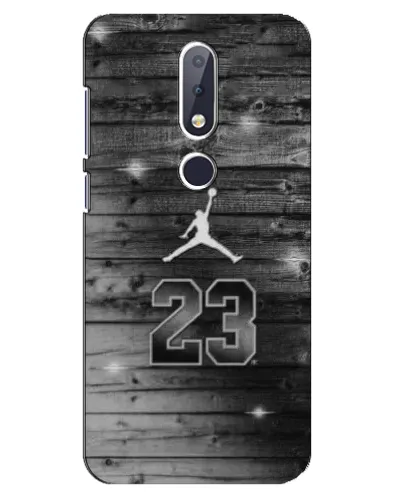 Чехол для Nokia 6.1 Plus с картинкой «Jordan Carbon 23» Чехол для Nokia 6.1 Plus с картинкой «Jordan Carbon 23»
