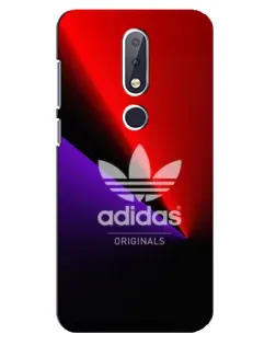 Чохол для Nokia 6.1 Plus з картинкою «Adidas Red Neon» Чохол для Nokia 6.1 Plus з картинкою «Adidas Red Neon»