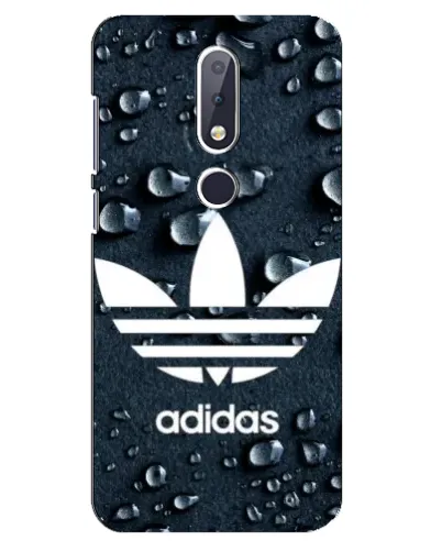 Чехол для Nokia 6.1 Plus с картинкой «Adidas Trefoil Blue» Чехол для Nokia 6.1 Plus с картинкой «Adidas Trefoil Blue»