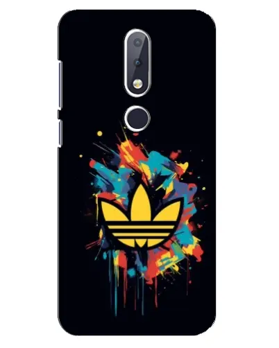 Чехол для Nokia 6.1 Plus с картинкой «Adidas Splash» Чехол для Nokia 6.1 Plus с картинкой «Adidas Splash»